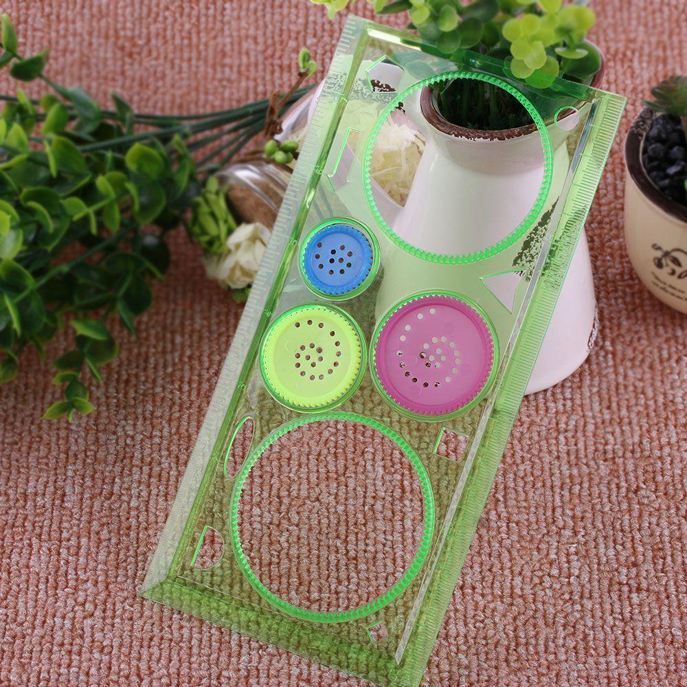 HOT Drawing Art Drafting Stencil Spirograph Ruler Stationery Geometric Spiral Tool