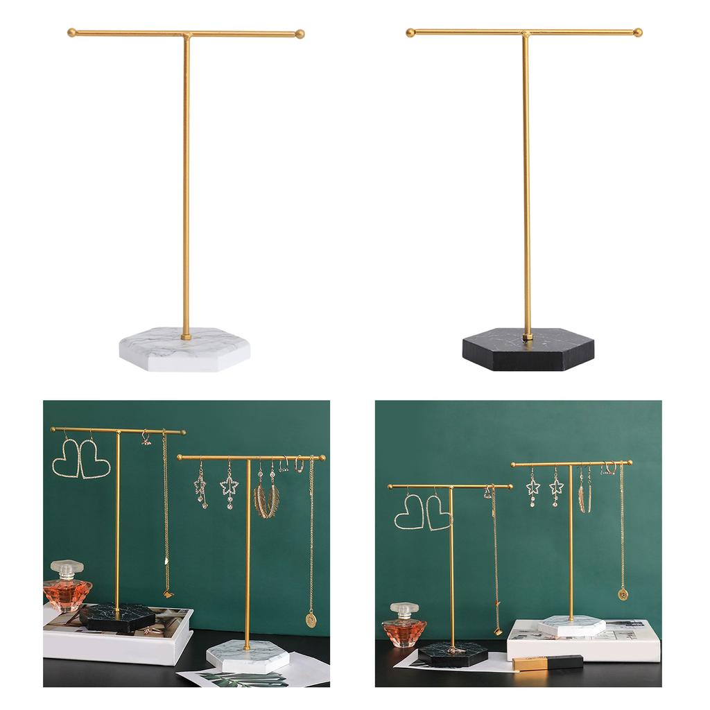 Jewellery Stand  Tower Watch Earrings Ring Holder Necklace Storage White