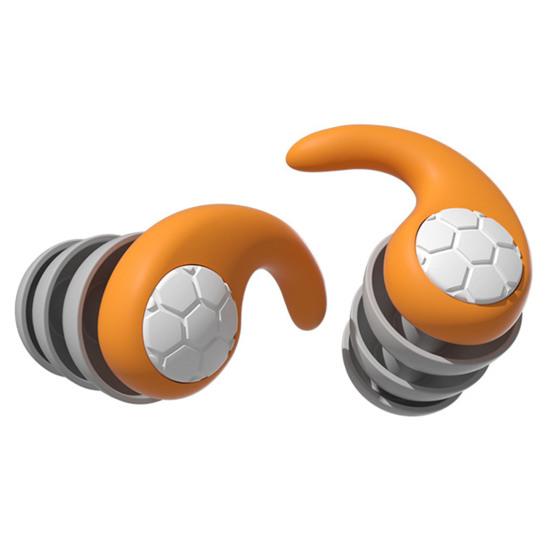 1 пара плавательных берушей Эргономичные Удобные в носке Портативные Водонепроницаемые Мягкие Вкладыши для ушей Защита слуха Многоразовые Унисекс Шумоподавление Силиконовые