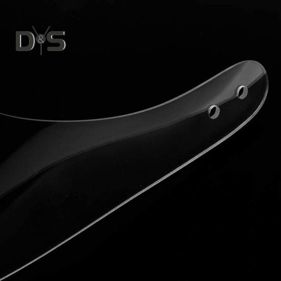 Универсальный защитный шлем, прозрачный козырек, устойчивый к царапинам, противотуманный хоккейный щиток, вентилируемый дизайн, небьющийся, широкий обзор, прочная хоккейная лента для хоккея с шайбой