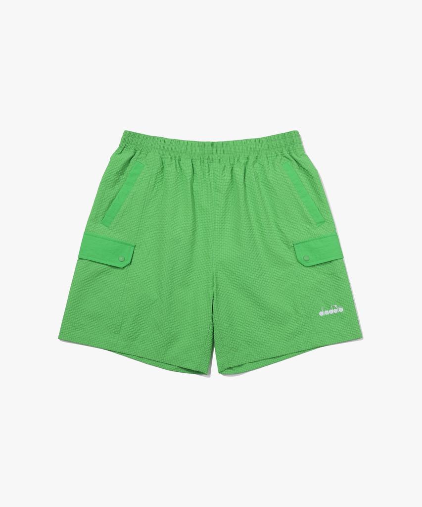 Diadora Шорты из сирсакера зеленые