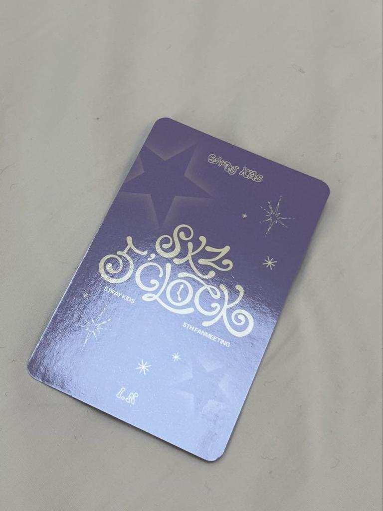 [ИСПОЛЬЗОВАН] straykids korea penmi stayzone 15th ien коллекционная карточка