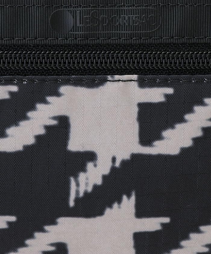 Официальная наплечная сумка PHONE Гусиная лапка [LeSportsac] E/W КРОССБОДИ/1596 Женская Черный/Бежевый