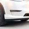 Для Tesla Model Y 2023-2017 2 шт. передний бампер анти-столкновительная полоса TPE передний угол защитные накладки на губу внешние аксессуары