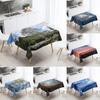 Natural Scenery Tablecloth Outdoor Camping  Anti-fouling Waterproof Rectangular  Home Table Decoration