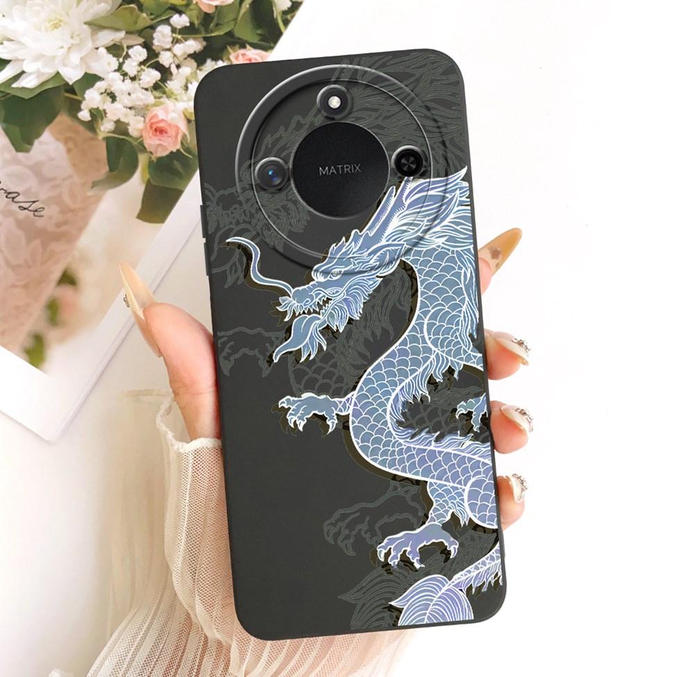 6,8'' Умный чехол-книжка For Honor X9c Силиконовый Модный Роскошный Милый Мультяшный Расписной Чехол Для Honor X9c Умный Чехол