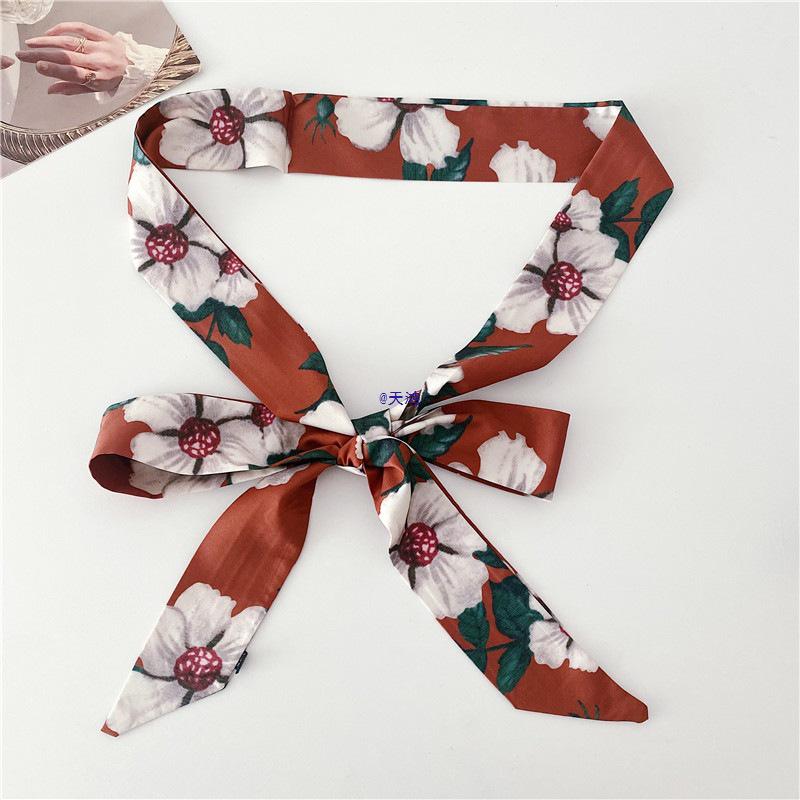 Женский универсальный узкий шарф-ремень из кожи для брюк, джинсов и подчеркивания талии