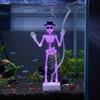3D-печатный аквариумный танец Череп Украшение Динамический Скелет Пузырьки Подводный Ландшафт
