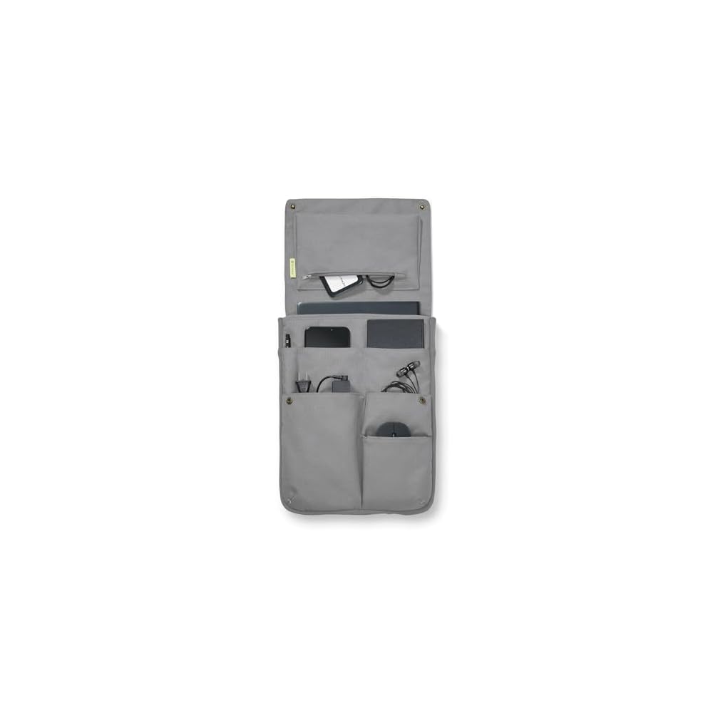 KOKUYO Bag-in-Bag Laptop Bag, 13-inch/3-inch, Clutch Bag, A4 Vertical, Business, BIZRACK, Ash Gray,