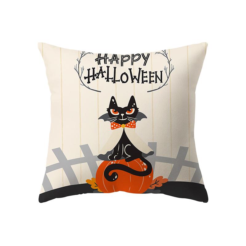 Коллекция черепов и тыкв на тему Хэллоуина, наволочка для дивана, праздничный подарок, декор для вечеринки, дом