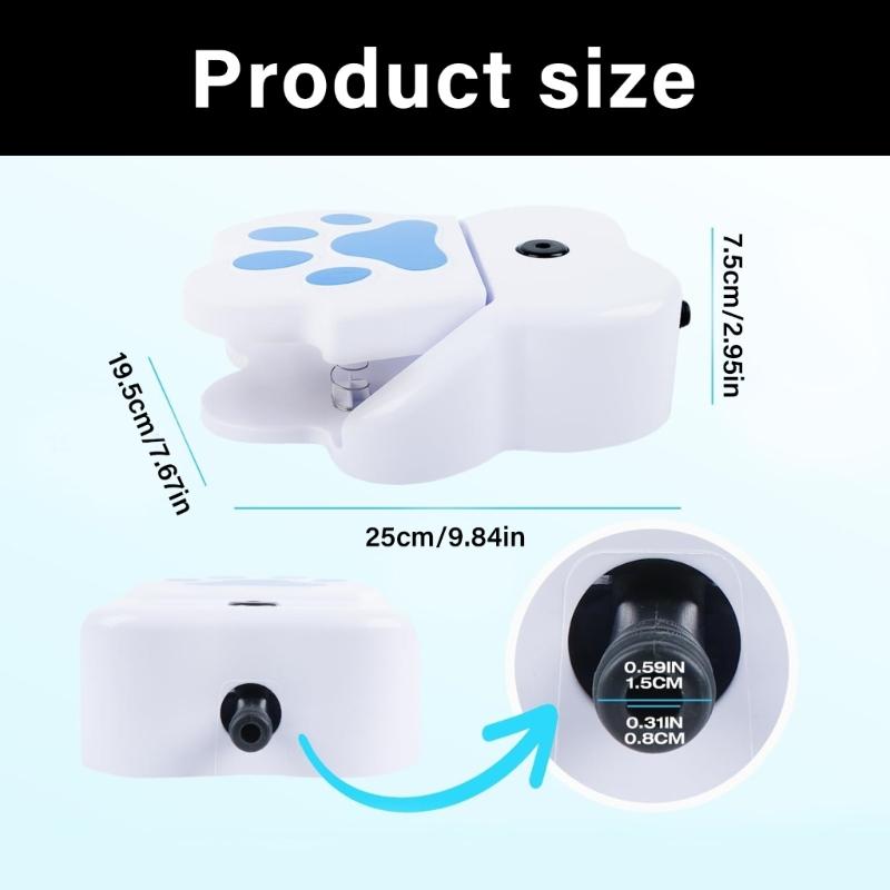 Dog Paws Activated Sprinkler Water Fountain For Outdoor Cooling Play Pet Drinking Water Dispenser Sprinkler Toy