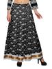 Moomaya Two Piece Long Skirt And Crop Top Printed Indian Ethnic Set For