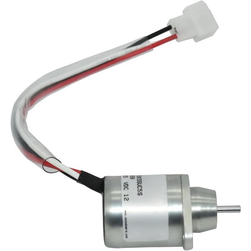 1503ES-12K5SUC5S 118400-61950 Fuel Shut Down Solenoid Compatible with Yanmar 2V78 2V750