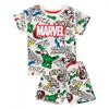 Boys Superhero Short Pajamas Set