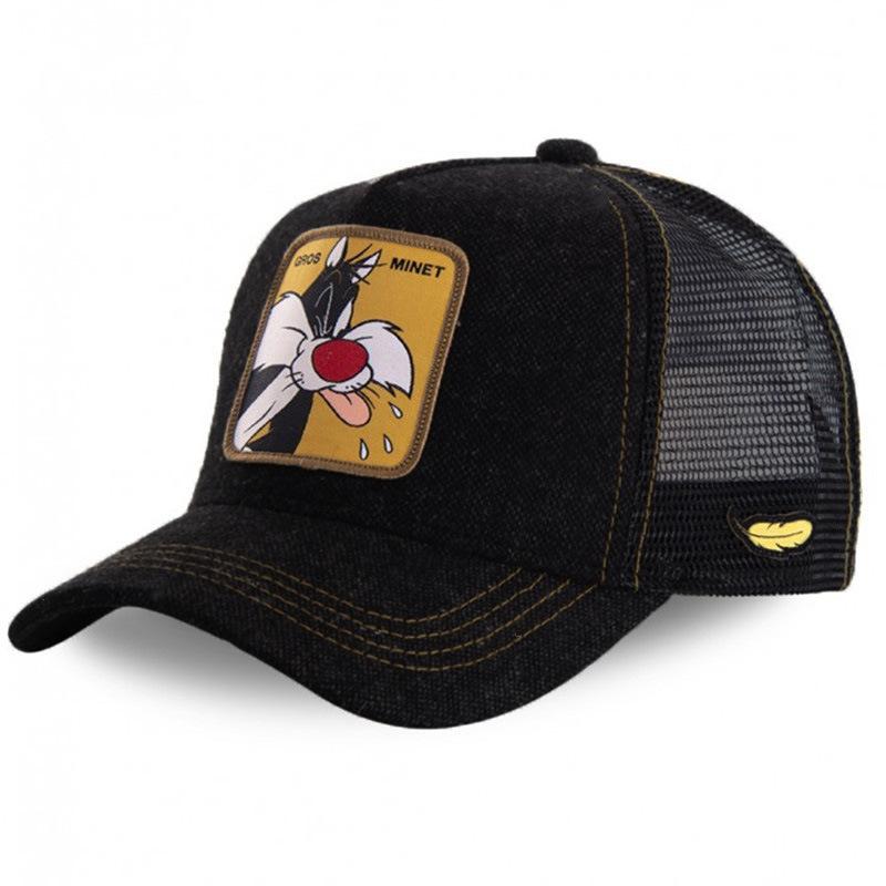 Новый бренд аниме BUNNY TAZ DUCK Snapback кепка хлопковая бейсболка для мужчин и женщин хип-хоп папа сетчатая кепка дальнобойщик
