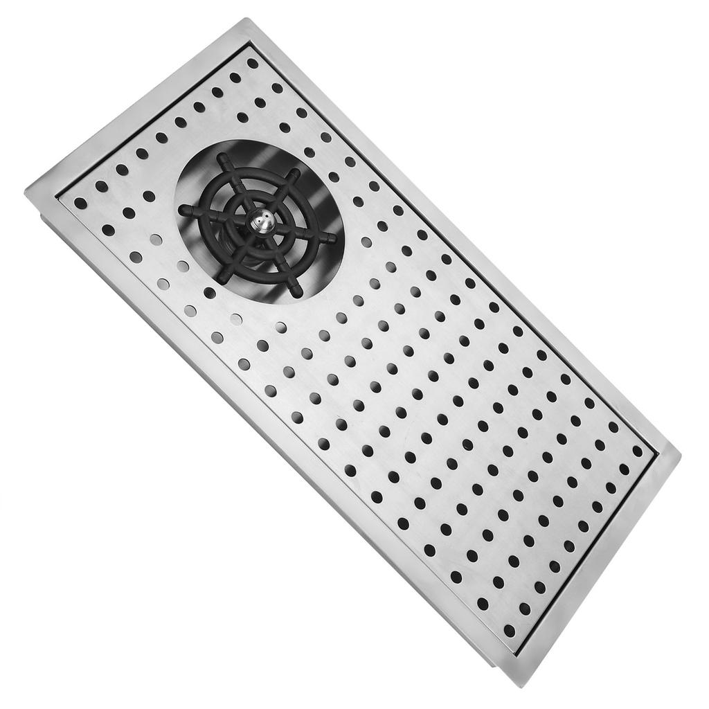 G1/2 Stainless Steel Automatic Cup Washer Cleaner Glass Rinser for Bar Pub RestaurantM