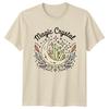 Magic Crystal Moon Boho Celestial Graphic TShirt Mystical Tee