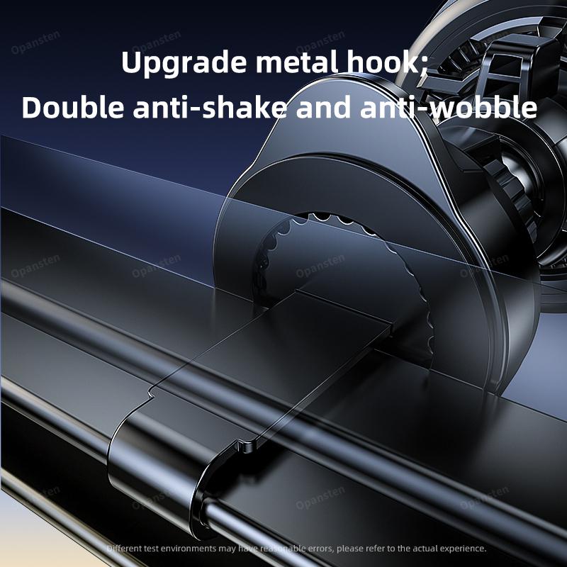 Tempered Glass QI2 Ice Cooling RGB Magnetic Wireless Car Charger Fast Charging Radiator For Magsafe iPhone 12-16 Phone Holder