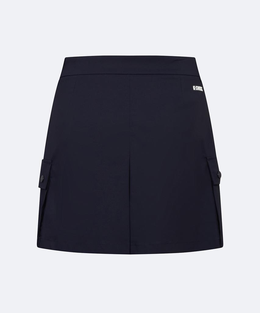 K-SWISS Женская плиссированная тканая юбка Club_1Ksskmu502Da