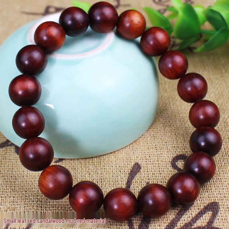 Браслеты из сандалового дерева 10 мм с одной петлей - буддийские бусины унисекс, четки, ювелирные изделия