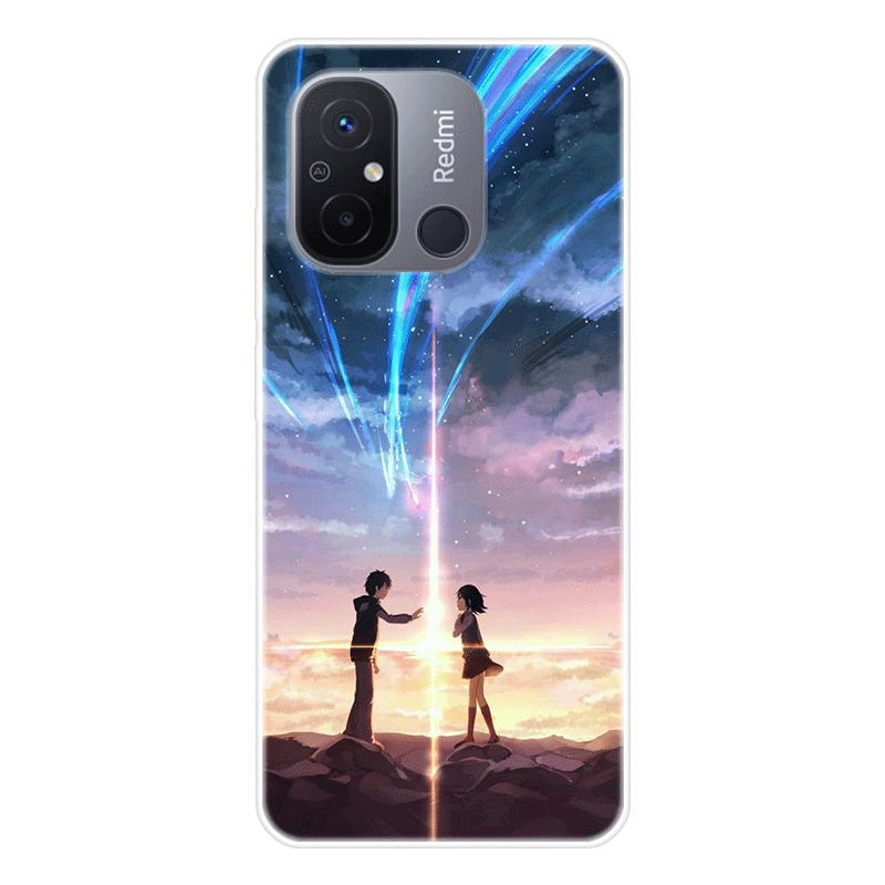 Для Xiaomi Redmi 12C 12 C Redmi12C чехол Мягкая силиконовая задняя крышка Мультяшный чехол для телефона Разнообразие