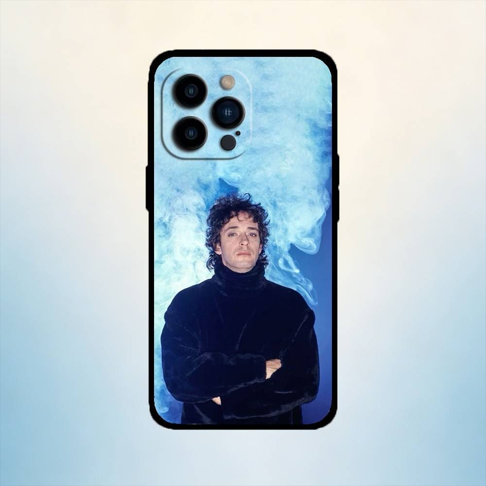 AAA Gustavo Cerati Soda Stereo Phone Case For iPhone 17,16,15,14,13,12,11 Plus,Pro Max,XS,Soft Silicone Black Cover