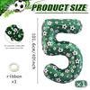 40inch football print digital balloon football print birthday party decoration competition venue layout digital balloon0-9