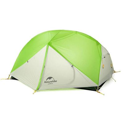Naturehike 2-местная Mongar Ультралегкая двухслойная отдельно стоящая купольная палатка для скалолазания Палатка для кемпинга на открытом воздухе Велосипедный туристический солнцезащитный козырек от насекомых