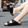 Fashion Outdoor All-match Sandals New Mens Slip on Slippers Fashion Classic Slippers for Men Comfortable Summer Male Cork Walking Shoes