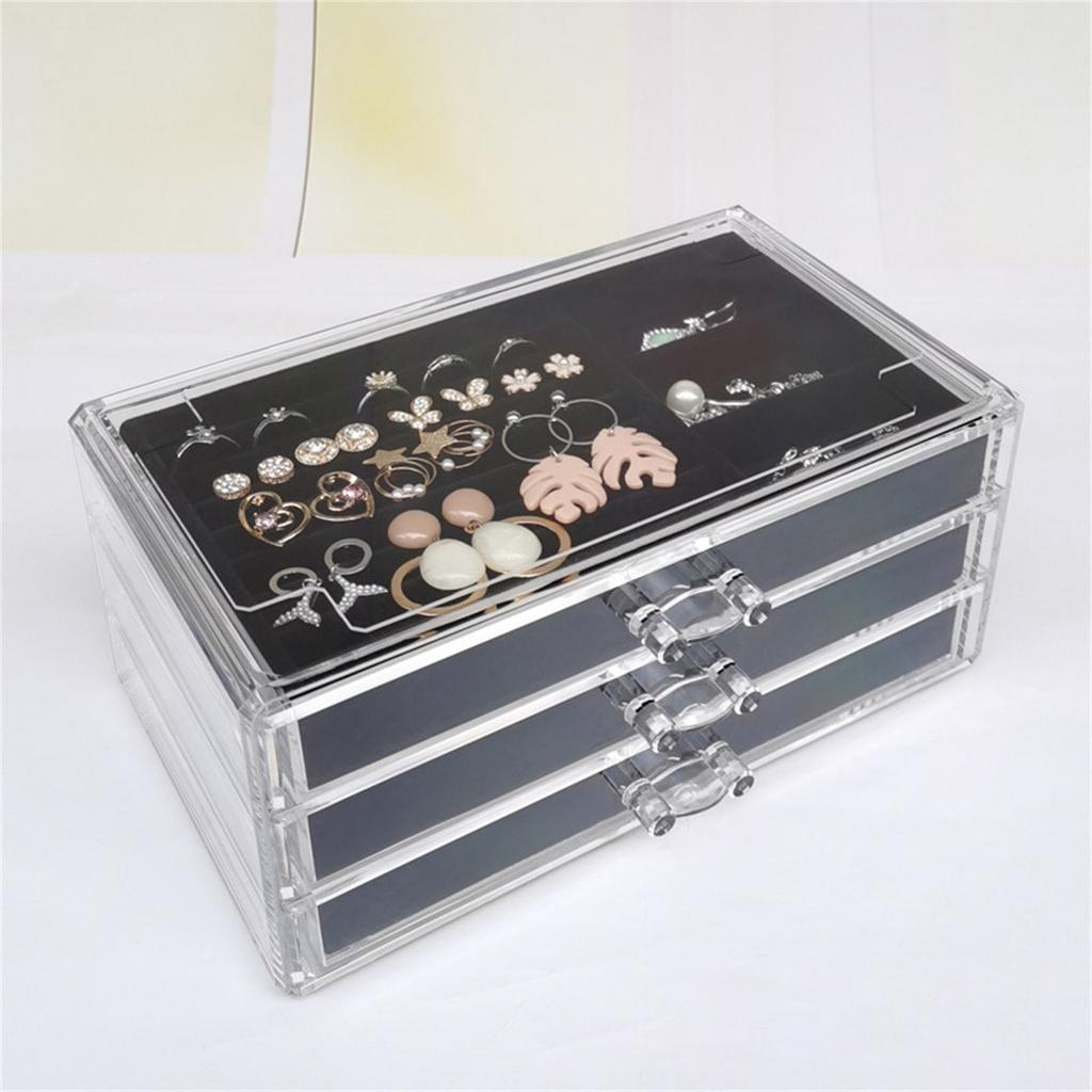 Fabric Jewelry Tray Jewelry Display Organizers Jewelry Showcase Tray Perfect for Pendant Organization and Display