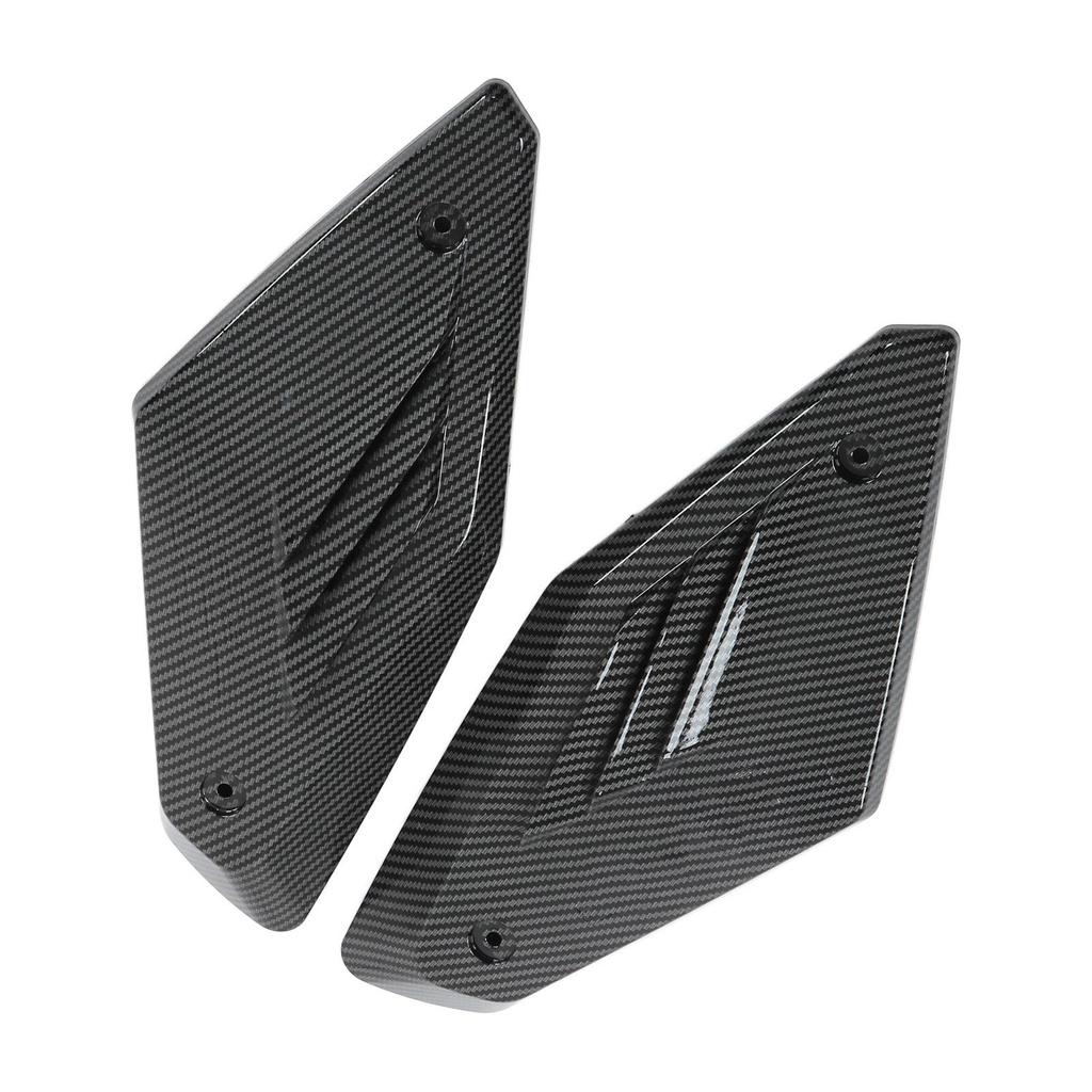 2PCS Motorcycle Side Panel Air Intake Cover Guard Protection Replacement for CB650R 2019 2020 2021Carbon Fiber Style