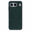 For OnePlus Nord 4 Case Leather Coated PC+TPU Retro Phone Back Cover