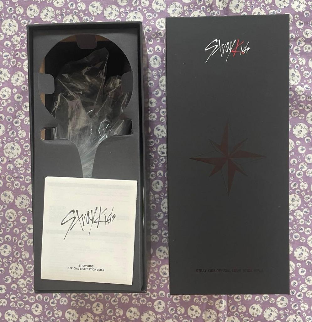 [USED] Stray Kids Penlight ver.2 Upgrade Bonus Rubber Band