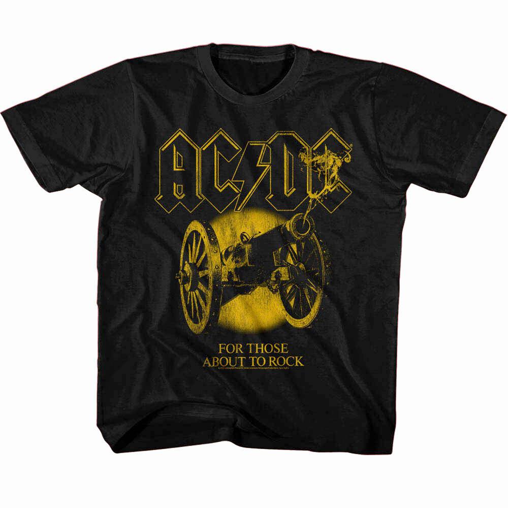 ACDC Золотая пушка FTATR Футболка Для тех, кто собирается Рок Концертный Тур Мерч