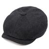 Newsboy Cap Men's Cotton Fashion Beret Autumn and Winter Warm Flat Hats