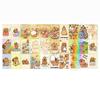 30Pcs Glitter Capybara Photocards Double-sided Collection Cards Kawaii Lomo Cards