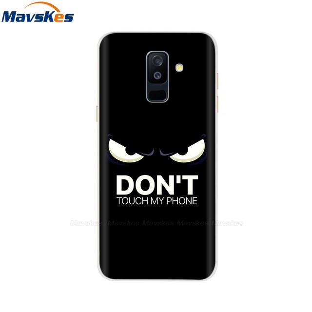 Силиконовый чехол для Samsung Galaxy A6, чехол для двух SIM-карт, Sm A600 A600f, чехол для Samsung A6 Plus A605 A605f, чехол