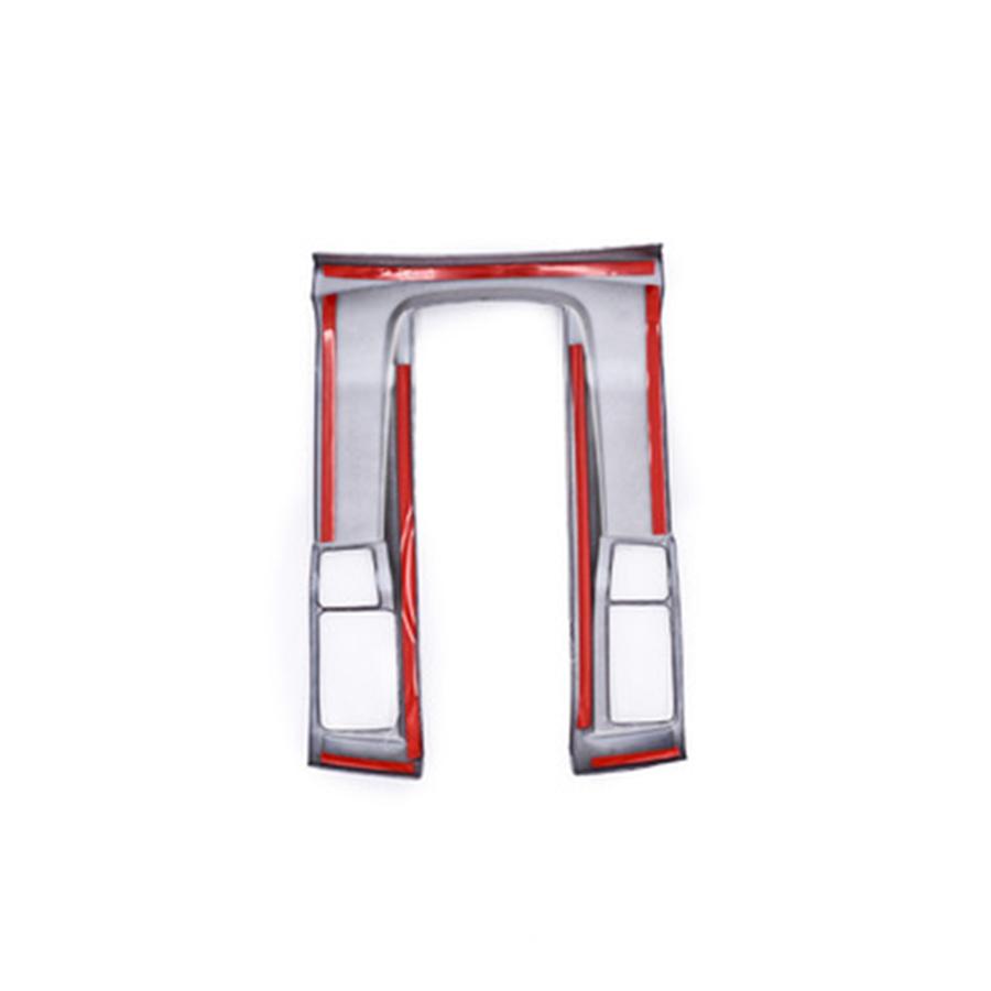 Carbon Fiber Style Console Gear Shift Panel Frame Trim Cover For Honda Civic 2016-2020