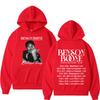 Benson Boone Concert Tour Merch 2025 Hoodie Men Women Gothic Punk Pullover Oversized Hip-hop Sportswear for Autumn and Winter