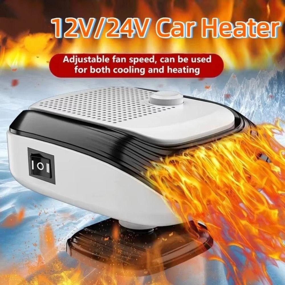 Dual Speed Defroster Fast Heating Windshield Heater Electric Car Heater Windshield Defogging