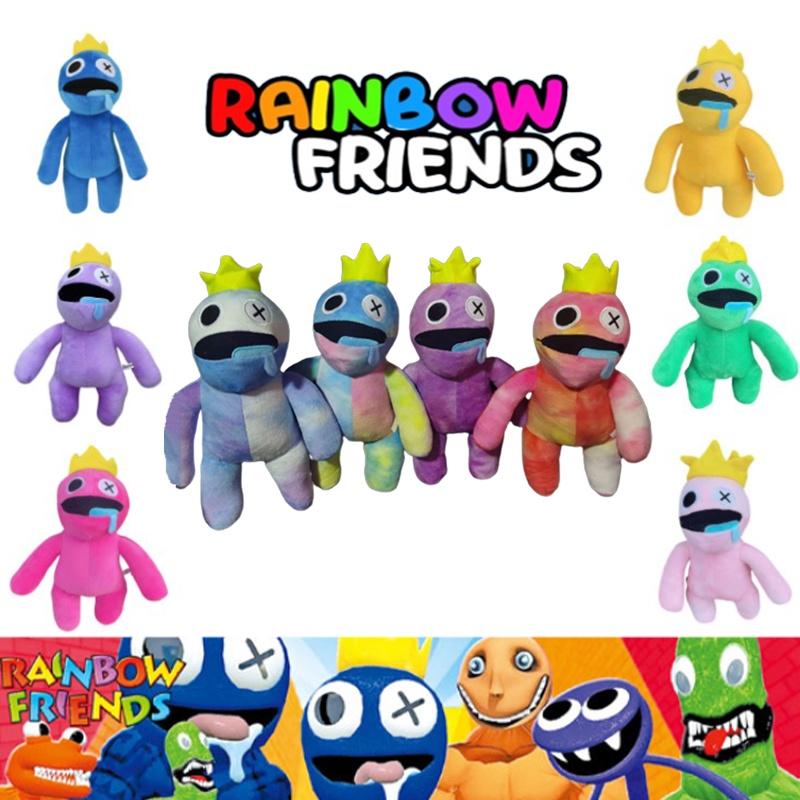Мягкая плюшевая игрушка Roblox Rainbow Friends, которую можно мять. Идеальный подарок для детей на день рождения и Рождество.
