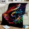 D Colorful Musical Note Throw Blanket Soft Cozy for Home Bedroom Sofa Picnic Travel Office Kids Cover  Home Textiles