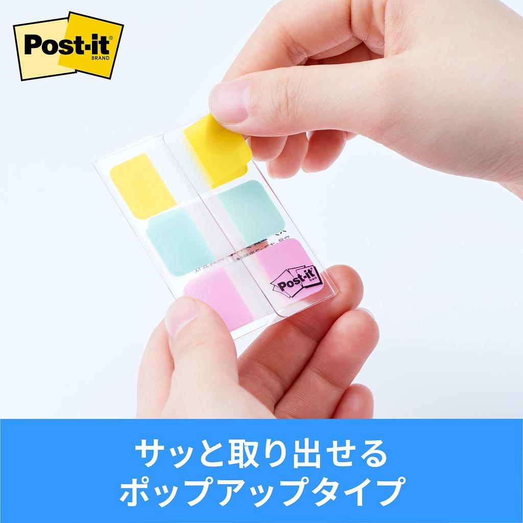 Film Sticky Notes Index Heading Rectangle Thick Multicolor 40 X 18mm 3 Colors 10 Sheets Post-it 686MC-5