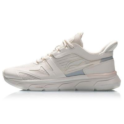 Кроссовки для бега с амортизацией Li Ning Cloud Белый туман Женские кроссовки ARHQ114-3