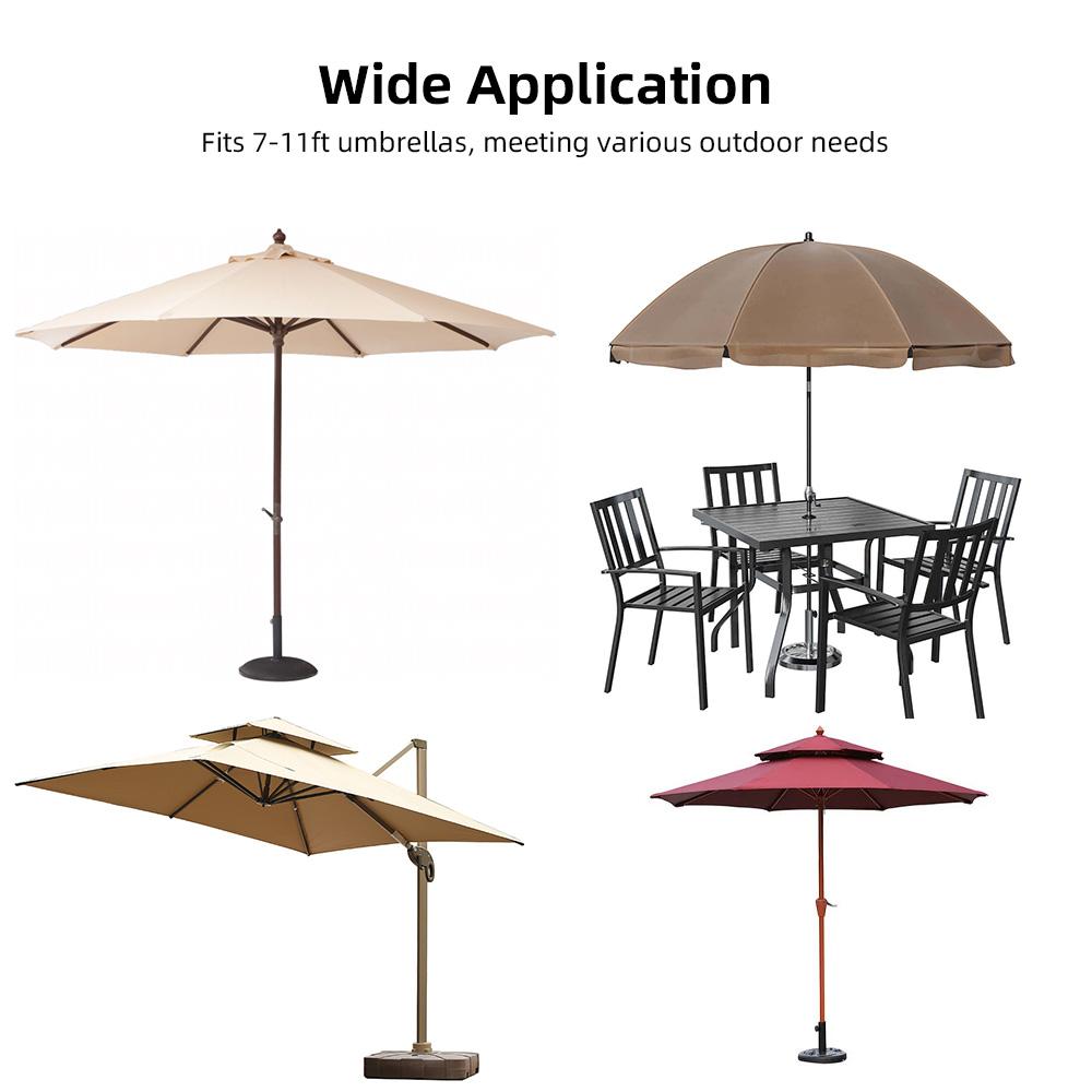 Москитная сетка для зонта на открытом воздухе для патио, крыльца - Москитная сетка для водопроводных труб на 7-11 футов