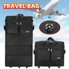 6 Wheels Travel Bag Waterproof Portable Travel Rolling Suitcase Air Carrier Bag Unisex Expandable Folding Oxford Luggage Bags with Wheels