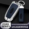 New 2026 Car Sticker For Ford Leather Car Remote Smart Key Case Cover For Ford Raptor F150 Remote Control Protector For Ford F-1