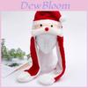 Рождественская плюшевая шапка с оленем и подвижными ушами для праздничной вечеринки, подарки