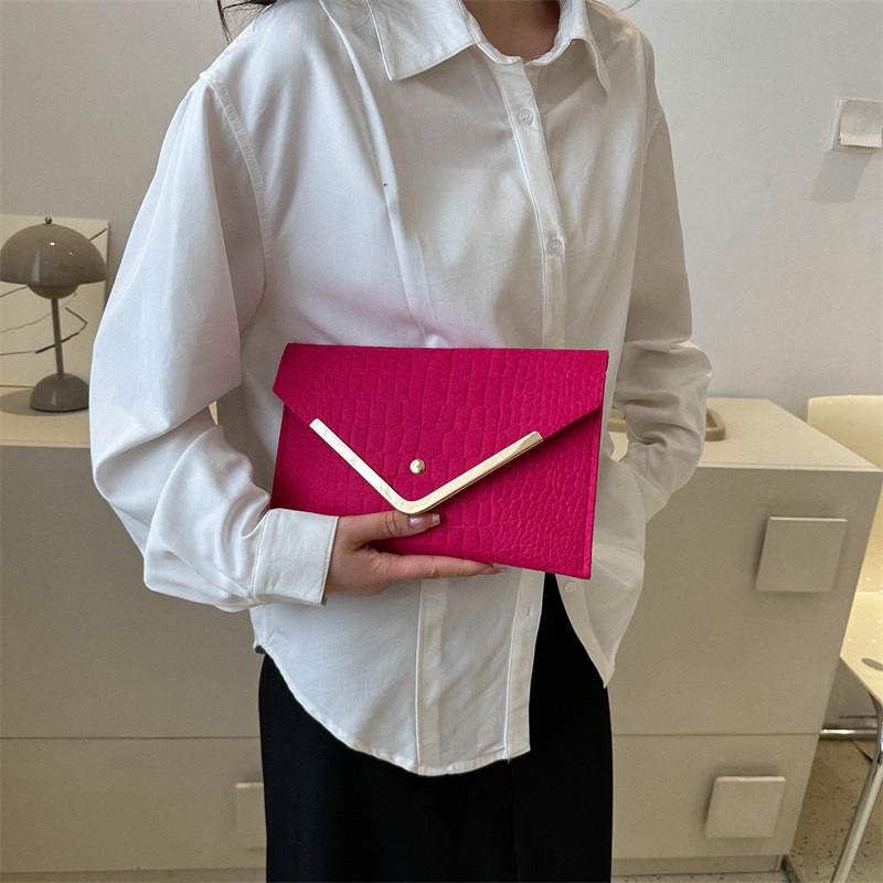 Шикарная женская сумка-конверт в винтажном стиле черного, зеленого, хаки и цвета фуксии для повседневных летних нарядов