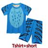 blue Tiger Cosplay Costume elf Tiger Hoodie Pants Sets Kids Halloween Christmas Party Funny Outfits Suit
